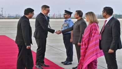 Finland President Alexander Stubb Arrives in India for Four Day Official Visit
