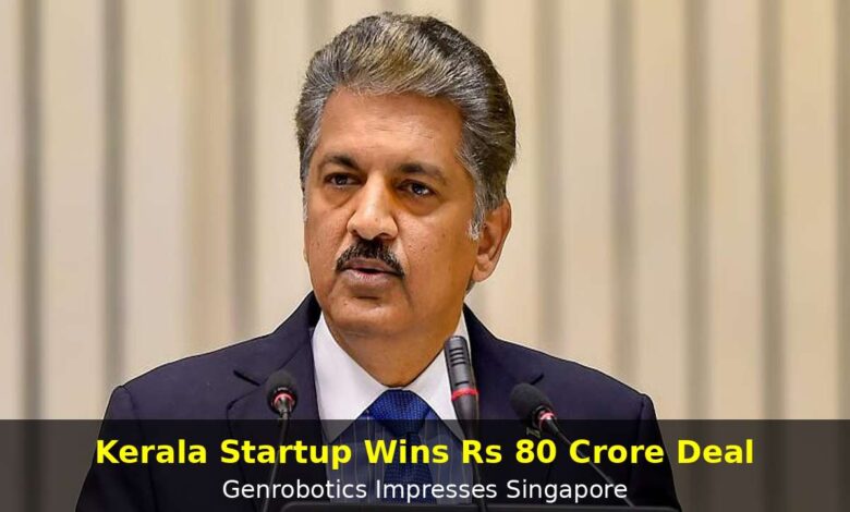 Kerala Startup Genrobotics Wins Rs 80 Crore Singapore Deal, Anand Mahindra Applauds Innovation