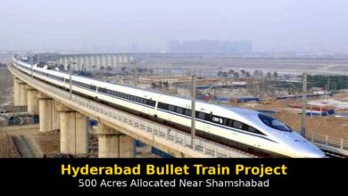 Hyderabad Bullet Train Project Gains Momentum with 500 Acres Near Shamshabad