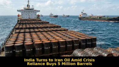 India Turns to Iran Oil Amid Global Crisis, Reliance Buys 5 Million Barrels