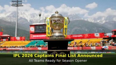 IPL 2026 Team Captains Final List Revealed Ahead of Season Start