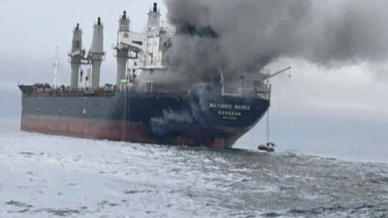 Iran Missile Attack on Ship Near Strait of Hormuz Raises Global Concern ...