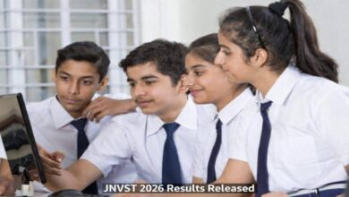 JNVST 2026 Results Released Navodaya Class 6 Admission List Out