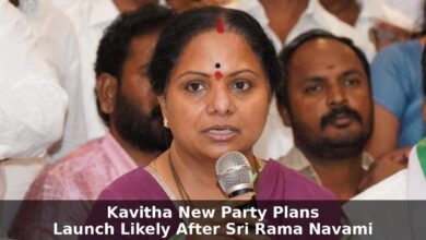 Kavitha New Party Plans Gain Momentum as Launch Timing Likely After Sri Rama Navami