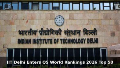 QS World Rankings 2026: IIT Delhi Enters Top 50, Indian Institutes Shine Globally