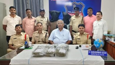 Interstate Ganja Smuggling Racket Busted in Secunderabad, Two Arrested