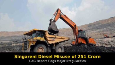 Singareni Diesel Misuse of 251 Crore Flagged in Detailed CAG Report