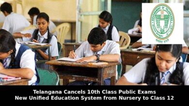 Telangana 10th Class Exams Cancelled New Education Policy Announced
