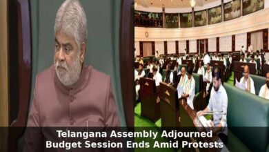Telangana Assembly Adjourned After Budget Session Amid Protests by Opposition Members