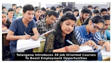Telangana Introduces 39 Job Oriented Courses to Boost Employment Opportunities