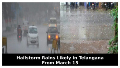 Hailstorm Rains Likely in Telangana as Weather Department Issues Alerts