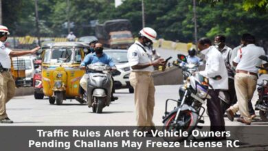 Traffic Rules Alert as Telangana Tightens Action on Pending Challans and Violations