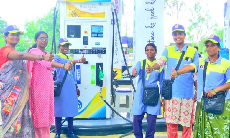 Telangana Women Petrol Bunks Plan to Empower Self Help Groups Across Districts
