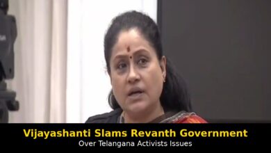 Vijayashanti Slams Revanth Government Over Telangana Activists Issues