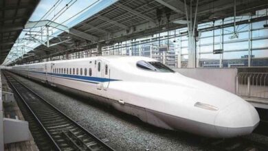 High speed railway corridor connecting Hyderabad to Amaravati with bridge over Krishna River