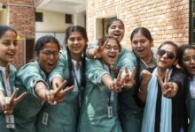 Students checking CBSE Class 10 results 2026 online with high pass percentage and girls outperforming boys