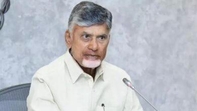 N Chandrababu Naidu meets pension beneficiaries and construction workers during Krishna district visit on May Day