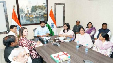 CM Revanth Reddy discusses CSR funds for education and healthcare with corporate representatives in Telangana