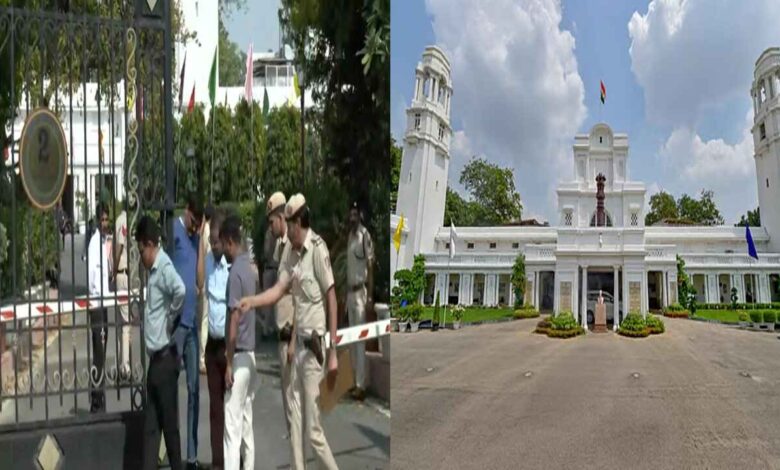 Delhi Assembly security breach as car rams gate enters premises and escapes after placing bouquet near Speaker office