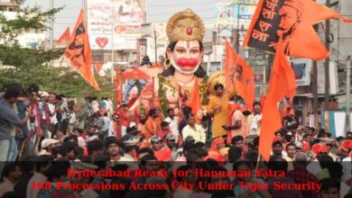 Hyderabad Gears Up for Hanuman Shobha Yatra with Massive Security Arrangements