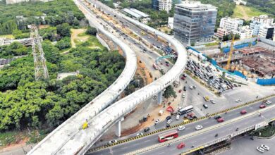 Infrastructure works in Hyderabad including steel bridges and underpasses to reduce traffic congestion