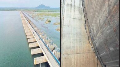 Kaleshwaram project repairs begin at Medigadda barrage with Revanth Reddy ordering 500 borewells base camp setup and restoration work after structural damage
