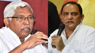 Kodandaram and Azharuddin after being nominated as MLCs in Telangana by Governor