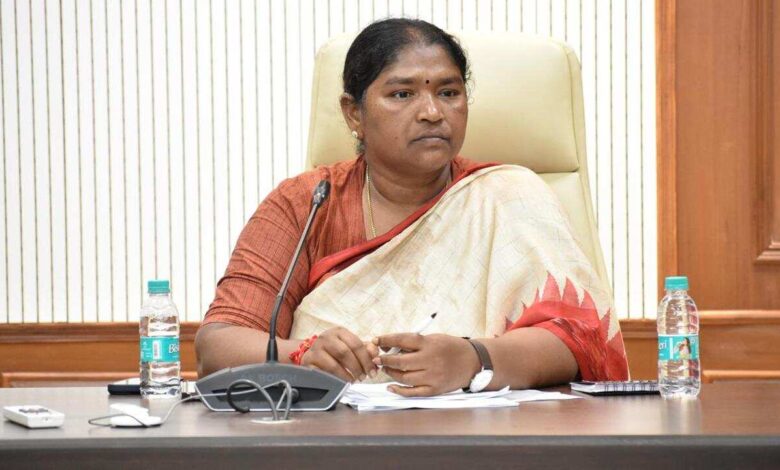Minister Seethakka warns against false propaganda over Anganwadi phone corruption allegations and challenges critics to provide proof