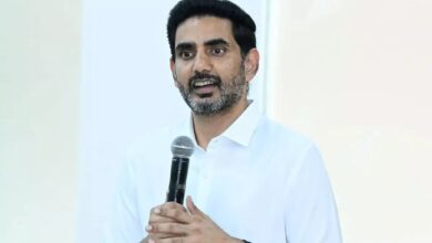 Nara Lokesh addressing media on fake videos controversy related to CM Chandrababu promise