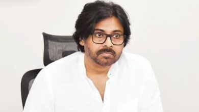 Pawan Kalyan speaking on phone offering condolences to Nadendla Manohar