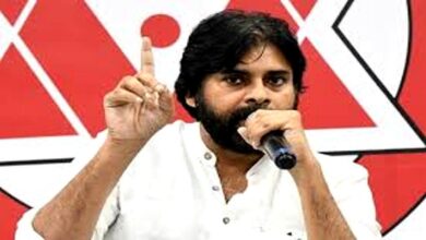 Pawan Kalyan speaking about Village Swaraj and Panchayat reforms during a public address