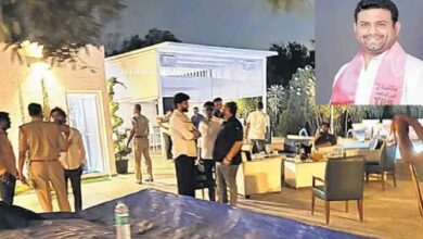 Pilot Rohit Reddy appearing in court during hearing in Moinabad farmhouse case