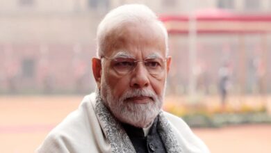 Prime Minister Narendra Modi during public address as Congress files privilege notice in Lok Sabha over alleged breach of parliamentary privileges