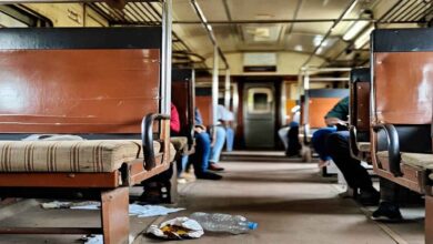 Railway officials monitoring cleanliness in train coaches as fines imposed on passengers for littering during train travel