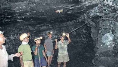 Singareni workers in coal mine benefiting from new free insurance scheme providing Rs 10 lakh coverage for natural death through Union Bank salary accounts