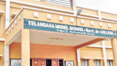 Telangana model school students studying commerce subjects under new ACE group replacing MEC