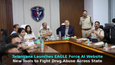 Telangana Launches EAGLE Force Website with AI Tools to Combat Drug Abuse
