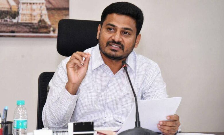 Senior official in meeting highlighting Telangana IAS transfers and administrative reshuffle