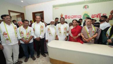Syed Ahmed joining Telangana Jagruti in presence of Kavitha ahead of party launch and political expansion