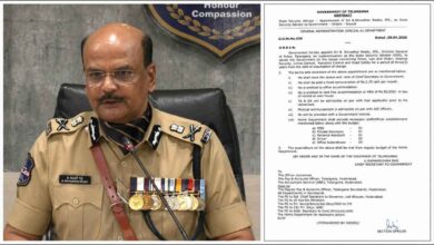 Shivdhar Reddy Telangana State Security Advisor appointment government order image