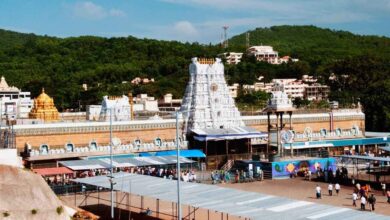 Devotees visiting Tirumala temple as TTD releases July special entry darshan tickets online for pilgrims