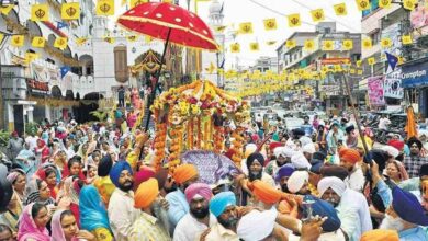 Vaisakhi celebrations in Hyderabad with Sikh community Nagar Keertan and Langar