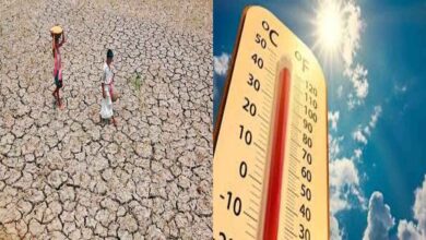 Dry farmland and hot weather conditions showing impact of weak monsoon forecast 2026 due to El Nino and reduced rainfall