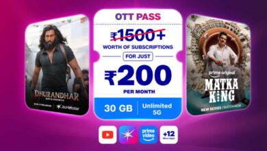 Jio Launches Rs 200 OTT Pass With 15 Streaming Apps and Unlimited 5G Benefits