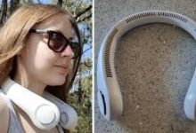 Portable Neck Fans Become Summer Essential as Heatwave Grips Cities