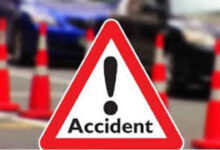 Car Crashes Into Parked Lorry in LB Nagar Leaving Two Seriously Injured