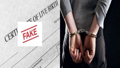 Police seize fake birth certificates Aadhaar cards and digital devices during investigation into document fraud racket in Adilabad Telangana