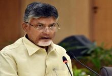 Chief Minister Chandrababu Naidu during a cyber crime review meeting with senior police and banking officials in Andhra Pradesh.