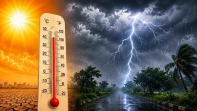 Weather Update Heatwave and Thunderstorms Create Contrasting Conditions in Andhra Pradesh and Telangana