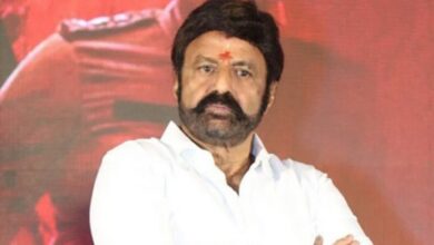 Balakrishna speaking at an APFDC event about Telugu film industry challenges and future development plans